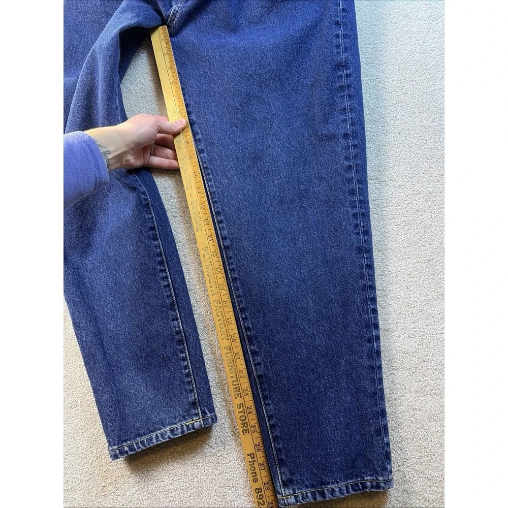 Pepe Jeans Original Pepe Betty Jeans Womens 31 Blue‎ High Rise Tapered Dark Wash